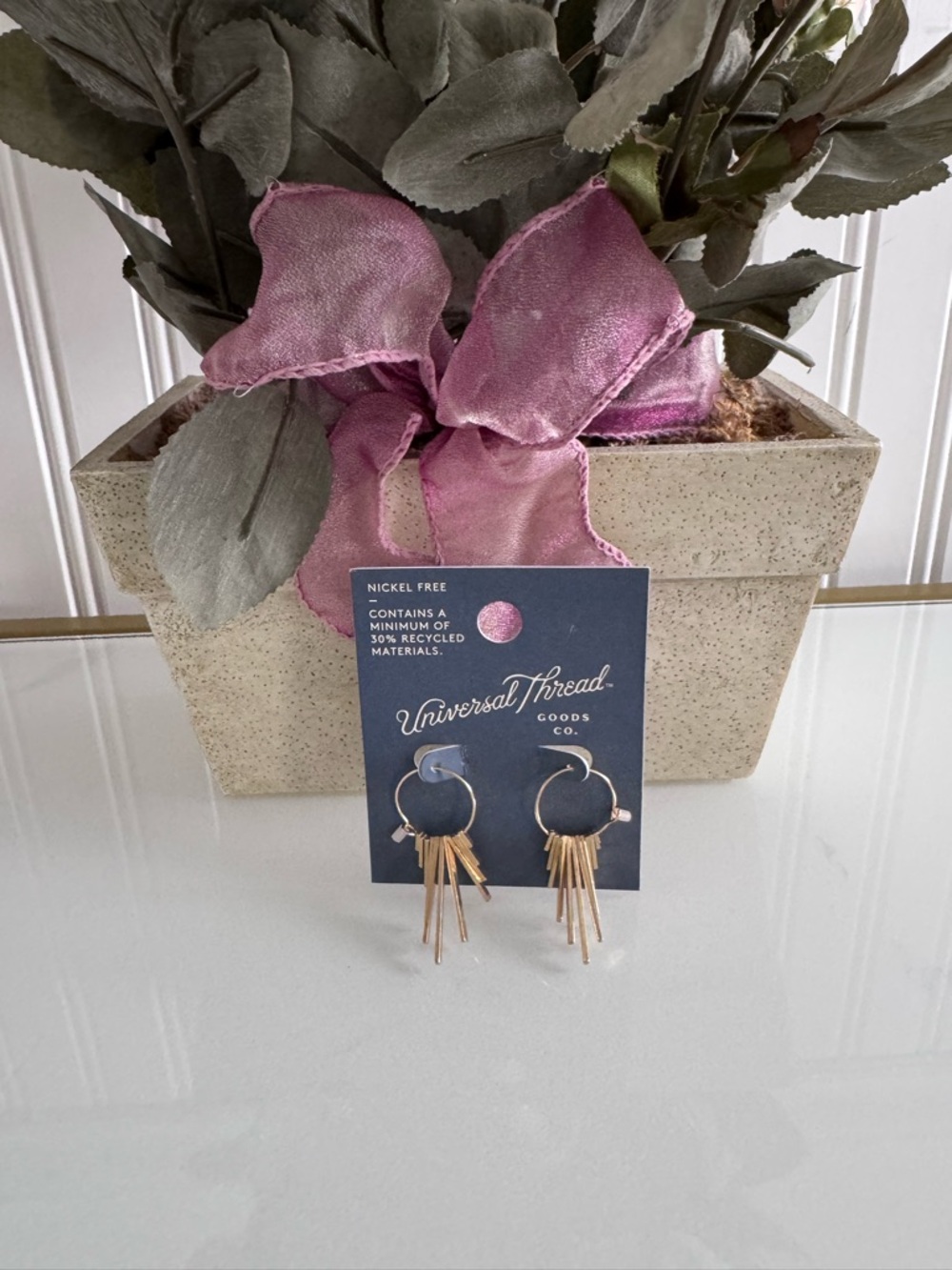 Universal Thread Gold Hoop Earrings